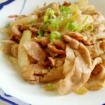 子どもにも好評♪豚肉と玉ねぎのガリマヨポン♪