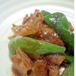 トン（豚）ピー（ピーマン）のオイスターソース炒め