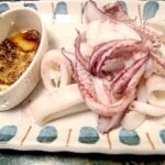 ケンサキイカの塩焼き