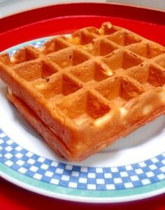 忙しい朝でも大丈夫♪さくさくアメリカンワッフル